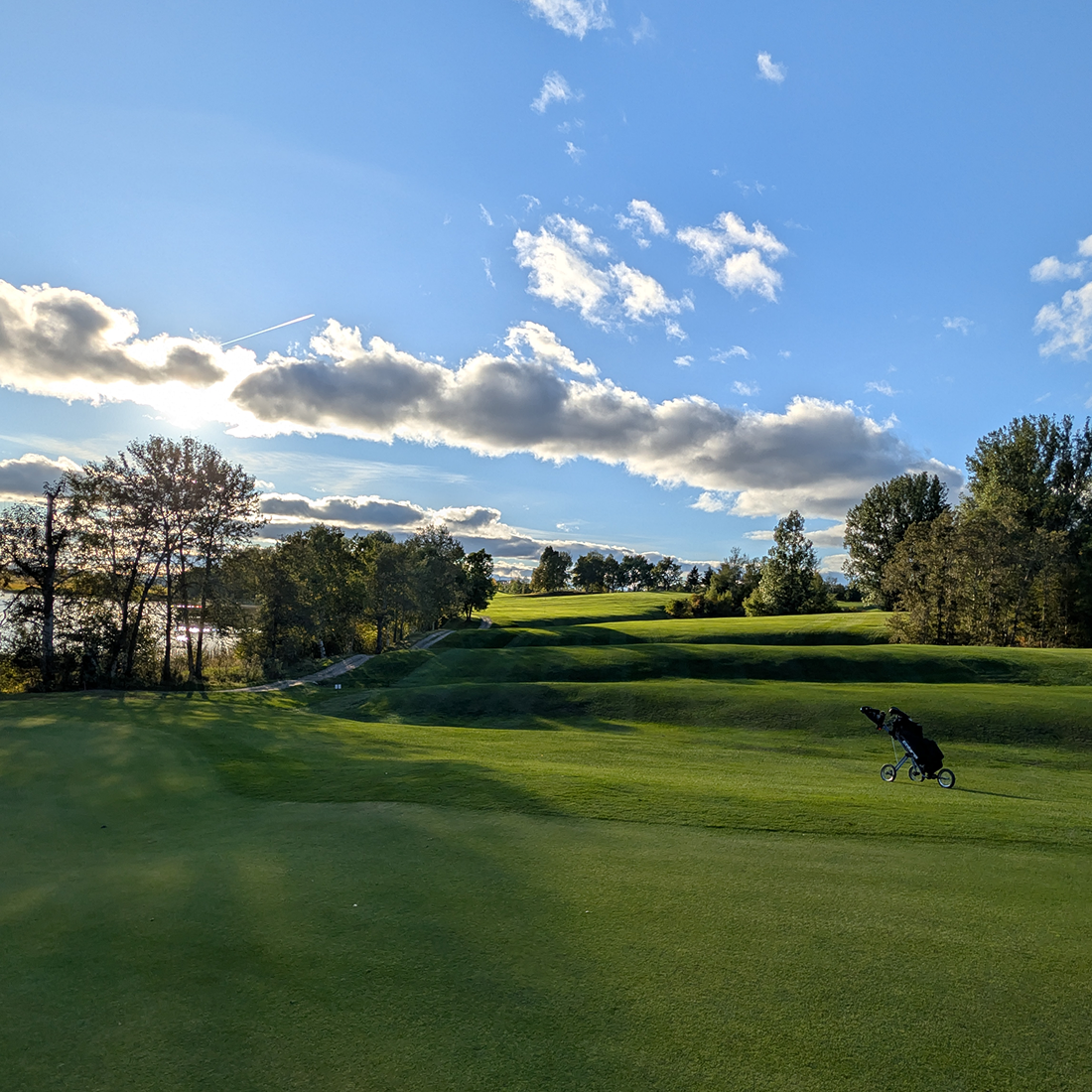 Noranda Golf Green Sky Image